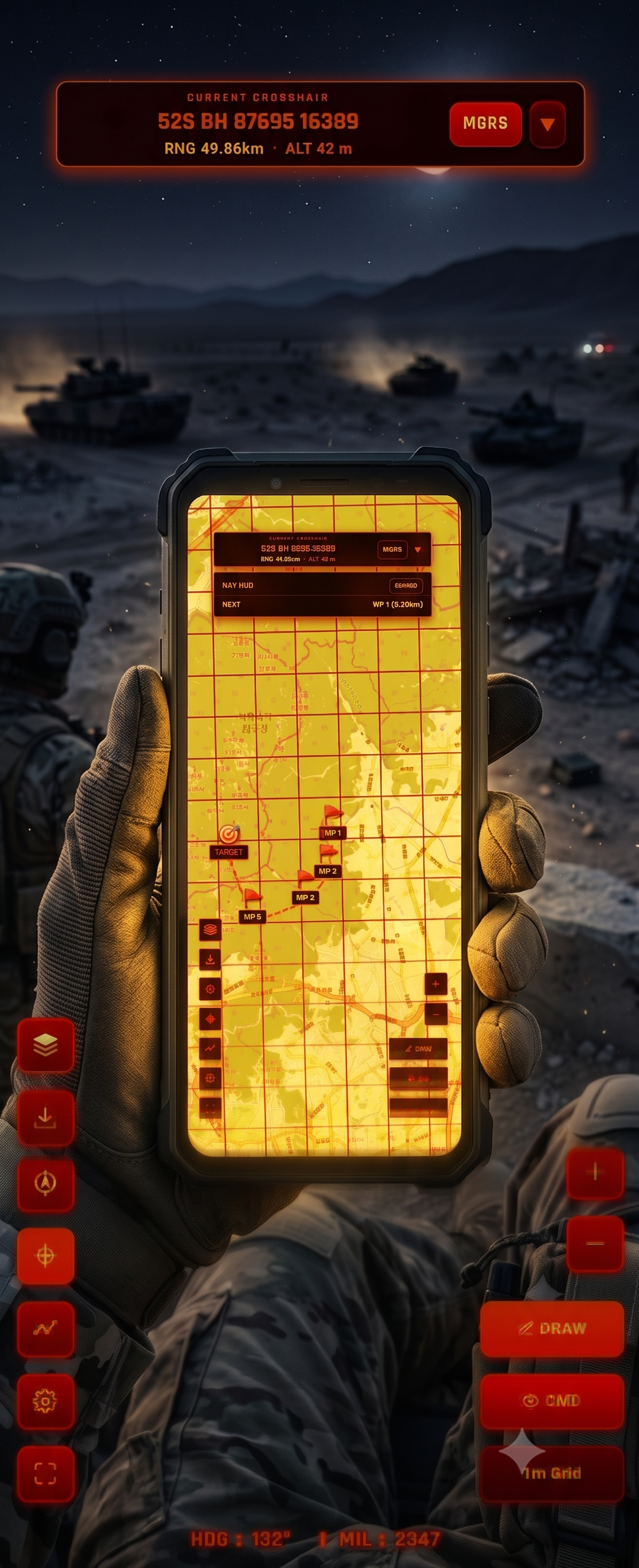 Field tools and quick controls