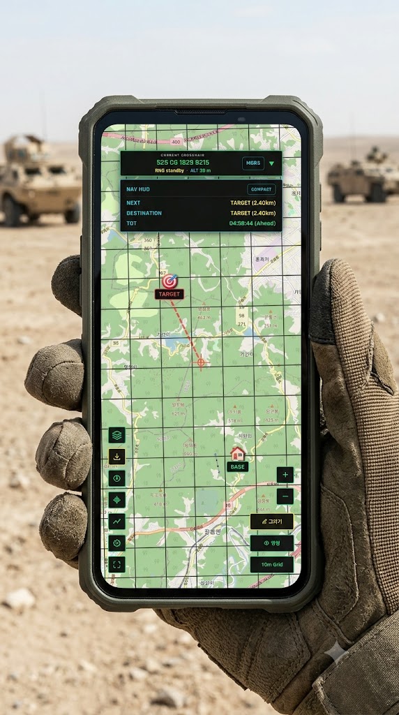 Target and return point setup