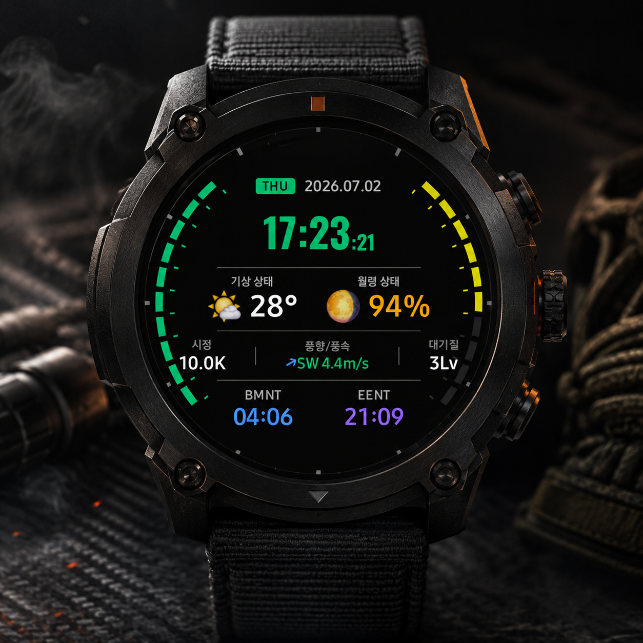 Weather screen